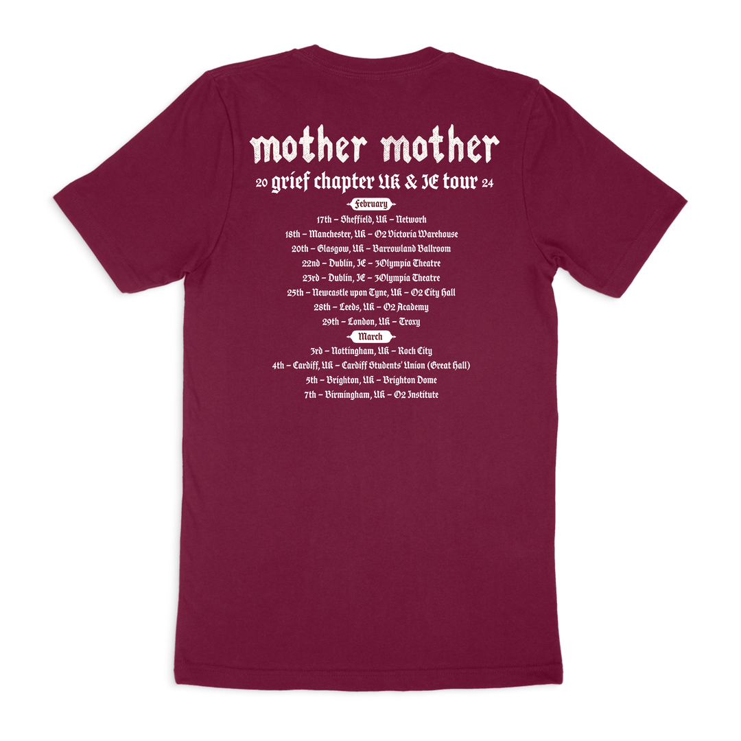 Grief Chapter UK Tour Tee