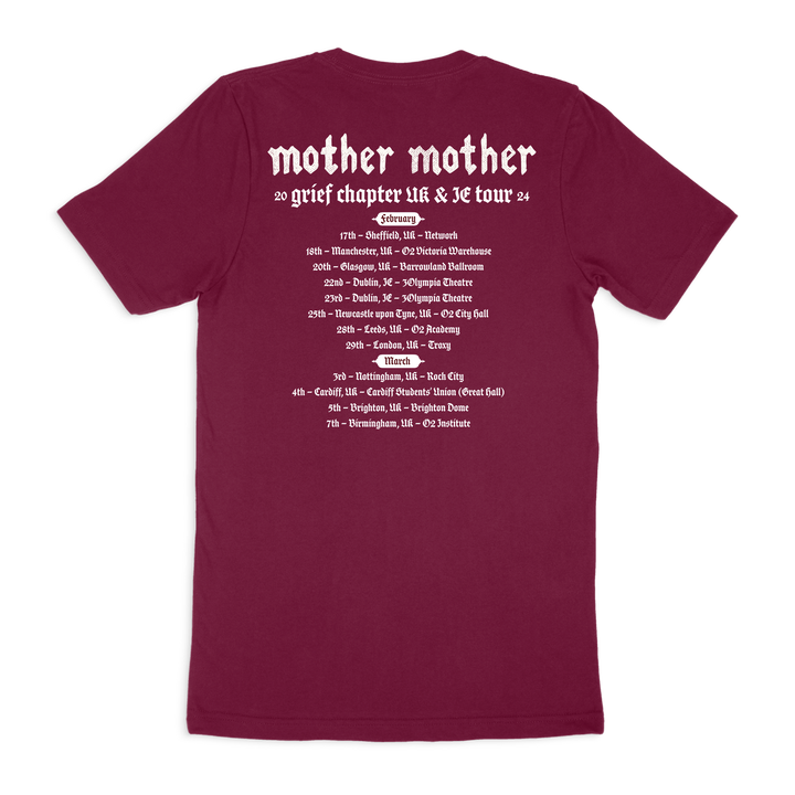 Grief Chapter UK Tour Tee